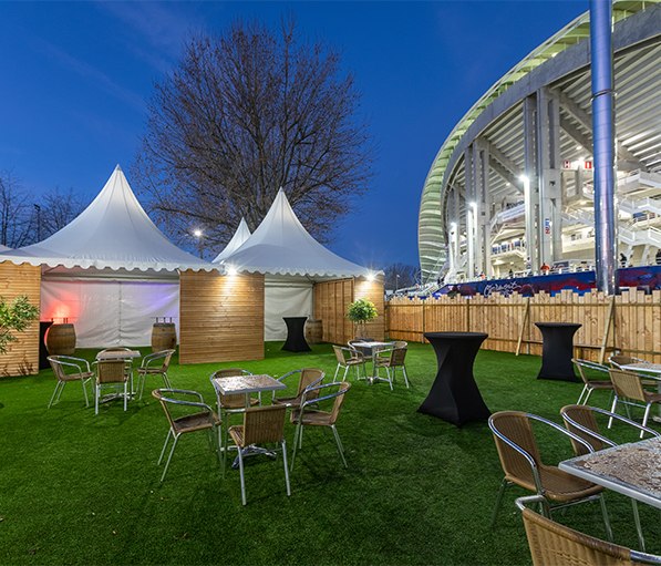 Terasse Pavillon VIP